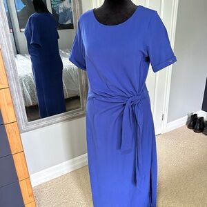 DKNY Royal Blue Maxi Dress